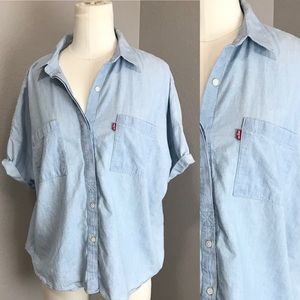 Levi’s Chambray Oversized “work shirt”